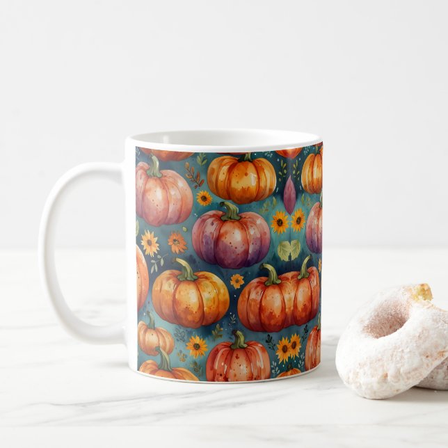 Caneca De Café Sonhos do Jardim de Bombas (Com Donut)