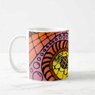 Caneca De Café Sonhos em Vermelho