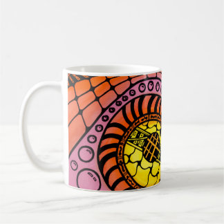 Caneca De Café Sonhos em Vermelho