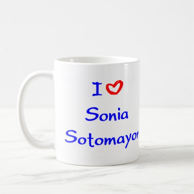 Caneca De Café sonia sotomayor (Esquerda)