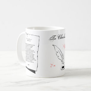 Caneca De Café Sonnet Shakespeare 57