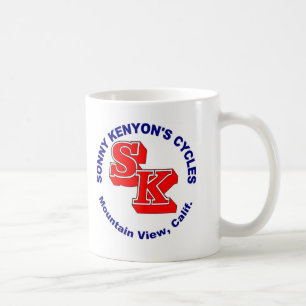 Caneca De Café Sonny Kenyon dá um ciclo o logotipo