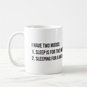 Caneca De Café Sono - novidade engraçada