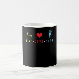 Caneca De Café Sonographer Gift