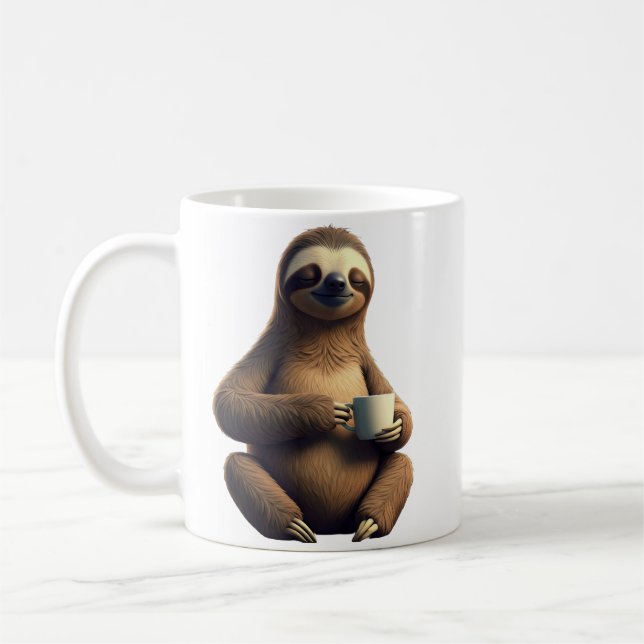 Caneca De Café Sonolência Como Uma Lama (Esquerda)