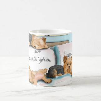 Caneca De Café Sonos com o Yorkies por Catia Cho