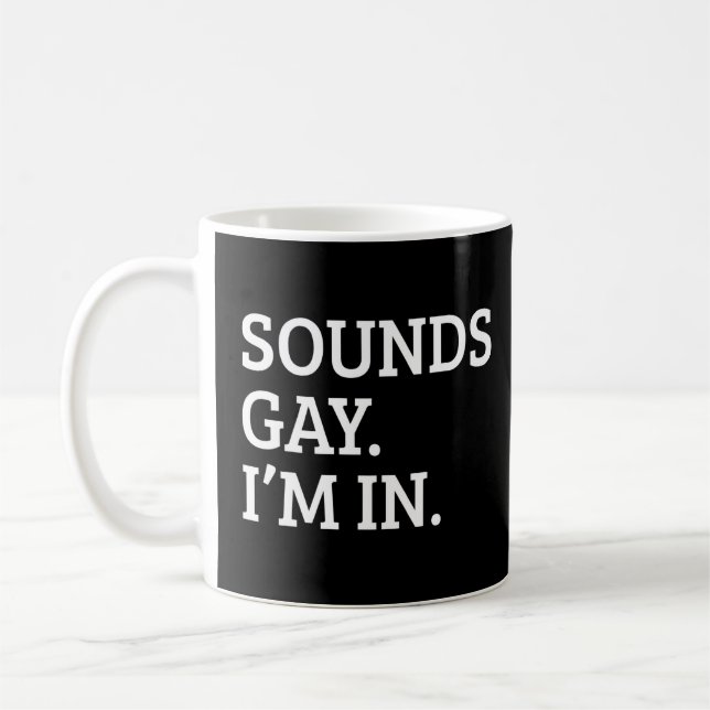 Caneca De Café Sons Gay Lgbt Lésbica Gay (Esquerda)