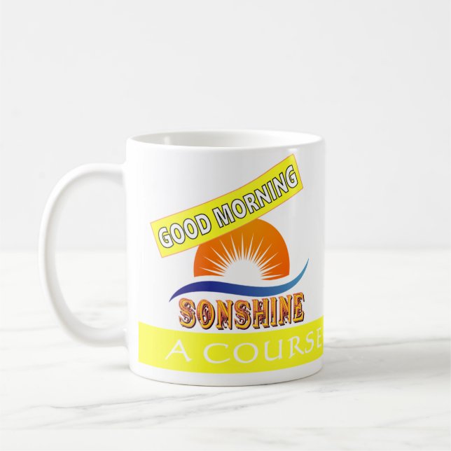 Caneca De Café Sonshine ACIM Mug (Esquerda)