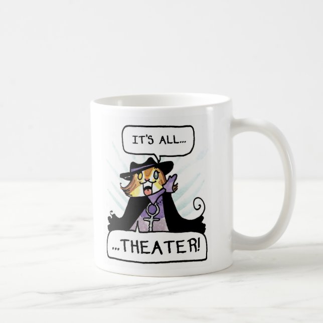 Caneca De Café Sophie, é o Teatro Todo! (Direita)