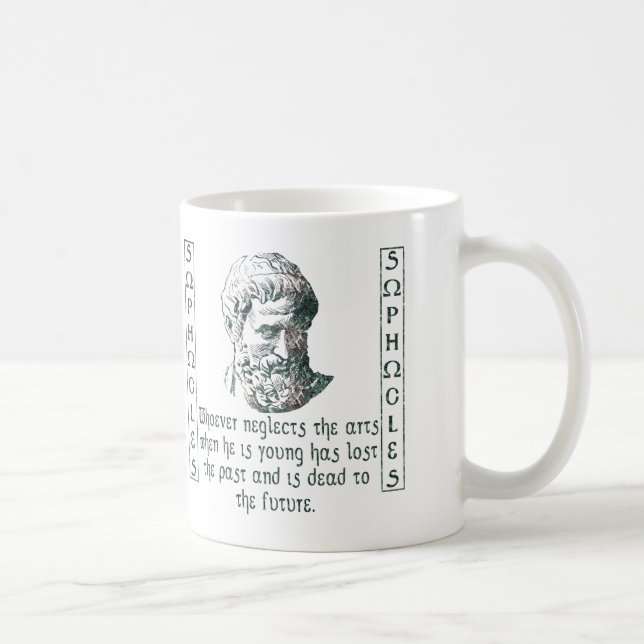 Caneca De Café Sophocles (Direita)