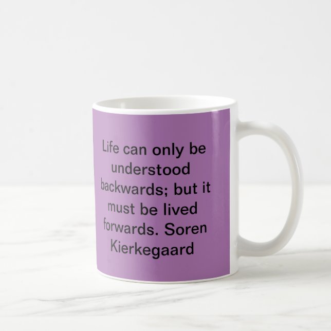 Caneca De Café Søren Kierkegaard (Direita)