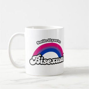Caneca De Café Sorria se você é bissexual