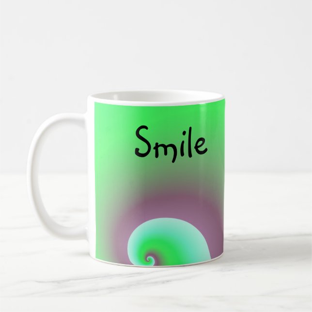 Caneca De Café Sorria Seja Feliz (Esquerda)