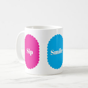 Caneca De Café Sorriso de Bebida Repita Diversão Dopamina