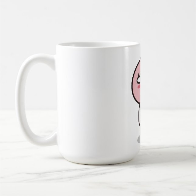 Caneca De Café sorriso de macaco (Esquerda)