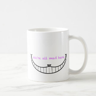 Caneca De Café Sorriso do gato de Cheshire