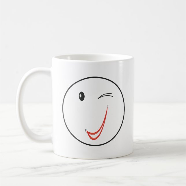 Caneca De Café Sorriso fino C0. (Esquerda)