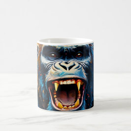 Caneca De Café Sorriso Gorila