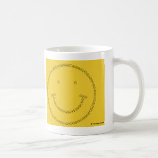 Caneca De Café Sorriso olhando de sobrancelhas franzidas