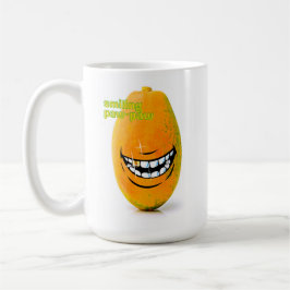 Caneca De Café Sorriso Pawpaw conheceu 'n Goue Tand