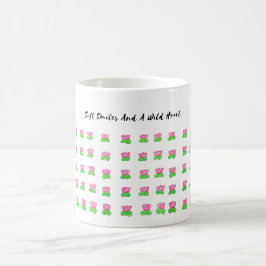 Caneca De Café sorriso suave com um coração selvagem
