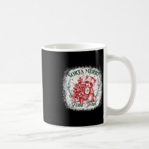 Caneca De Café Sorta Feliz Sorta Feral Funny Raccoon Amantes Chri