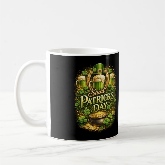 Caneca De Café Sorte da Ilha Esmeralda (Esquerda)