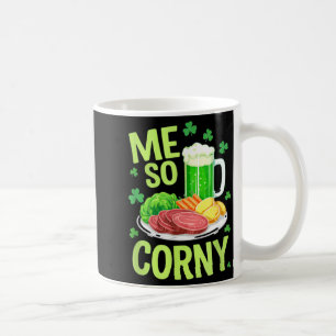 Caneca De Café Sorte do irlandês cerveja verde e festa de carne e