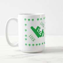 Caneca de Café : Sorte dos Irlandeses