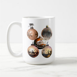 Caneca De Café Sortimento de Enfeites de Natal Clássicos
