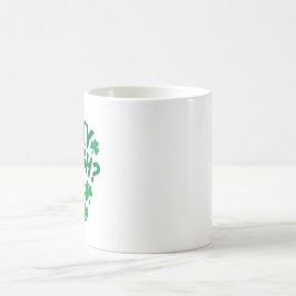 Caneca De Café Sortudo o Suficiente? Dia de São Patrício Divertid