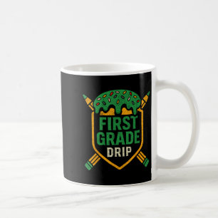 Caneca De Café Sorvete Baseball Drill First Grade Boys Back to S