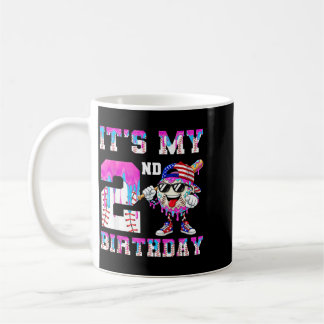 Caneca De Café Sorvete de beisebol de 2º aniversário Drip 2 anos 