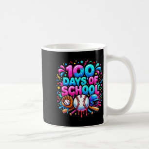Caneca De Café Sorvete de Beisebol Drip 100 Dias de Escola Aluno