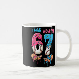 Caneca De Café Sorvete de Beisebol Eu Tinha 6 Agora Tenho 7 Engra