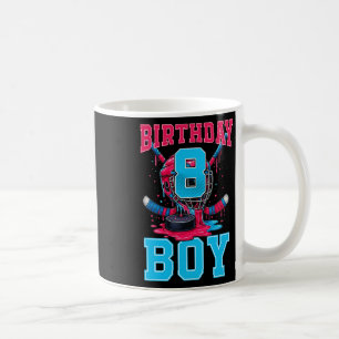 Caneca De Café Sorvete de hóquei de 8 anos de idade pingando 8º a