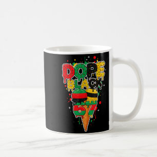 Caneca De Café Sorvete Drip Seis Sete Meme 6 7 Mês da História Ne