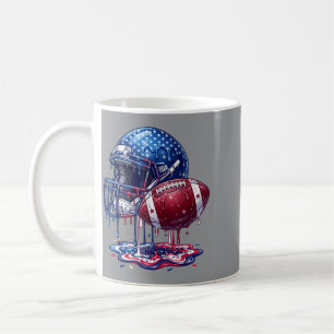 Caneca De Café Sorvete Gota Homens Mulheres Jogo Futebol American