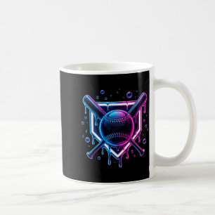 Caneca De Café Sorvete Gotejante de Beisebol Morcego Crianças