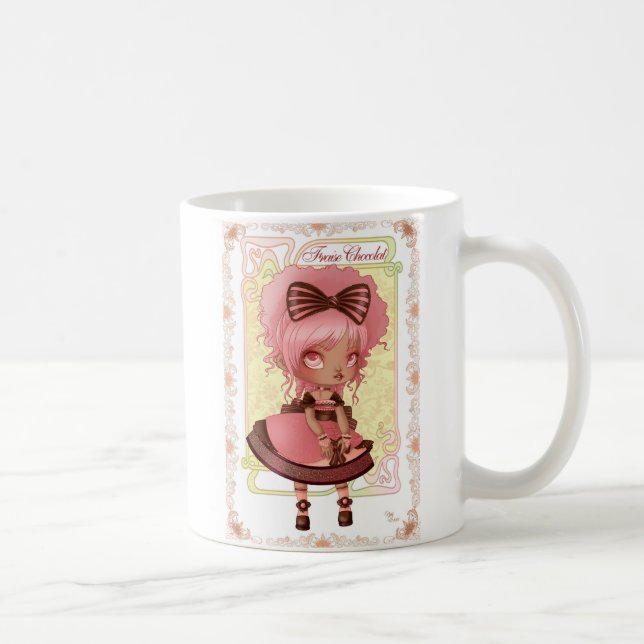 Caneca De Café Sorvete Lolita Faumento Chocolat (Direita)