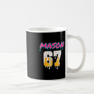 Caneca De Café Sorvete Seis Sete Drip Esportivo 67 Diversão Mason