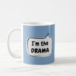 Caneca De Café Sou a Bolha de Discurso DRAMA