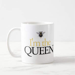 Caneca De Café Sou a Rainha Bumblebee Mug