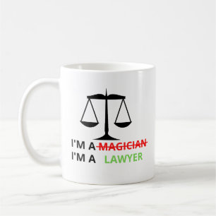 Caneca De Café Sou Advogado, Não Uma Citação Engraçada Para A