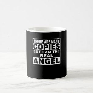 Caneca De Café Sou Angel Funny Personal Gift Personalizado