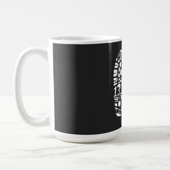 Caneca De Café Sou apenas metade louca 13.1 (Esquerda)