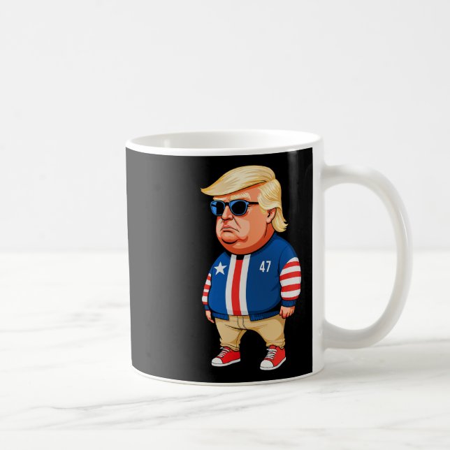 Caneca De Café Sou apenas um Cara de Cara Engraçada. (Direita)