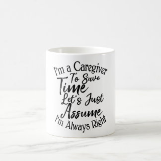 Caneca De Café Sou cuidador para poupar Vamos de tempo, apenas su