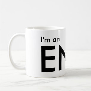 Caneca De Café Sou ENFJ - Personalidade Tipo