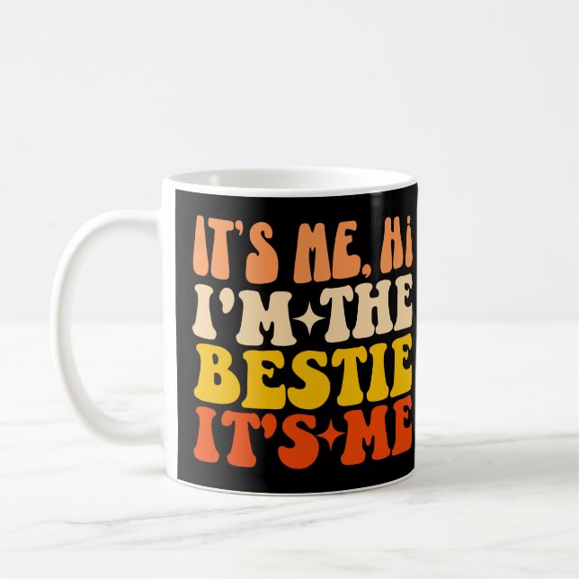 Caneca De Café Sou eu, sou o melhor amigo que sou eu (Esquerda)